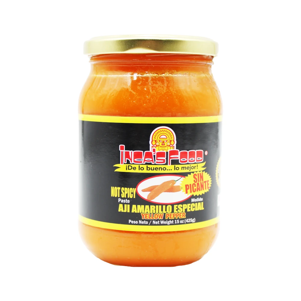 INCA'S FOOD AJI AMARILLO ESPECIAL SIN PICANTE PASTA 15 oz/ 425 g ...