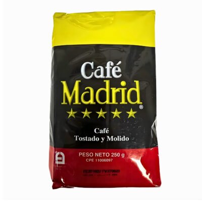 CAFE MADRID CAFE MOLIDO. 250 g