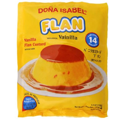 DONA ISABEL FLAN DE VAINILLA BOLSA 5.3 oz