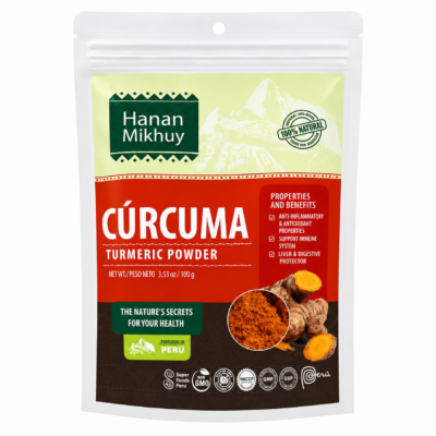 HANAN CURCUMA EN POLVO 3.53 oz/ 100 g
