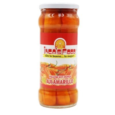 INCAS FOOD AJI AMARILLO SALMUERA VIDRIO 20 oz