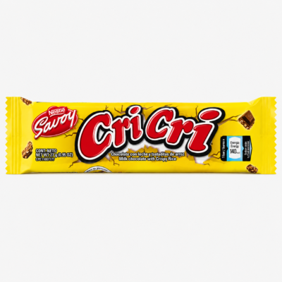 NESTLE SAVOY CRI CRI CHOCOLATE LECHE & ARROZ BOLSA .95 oz