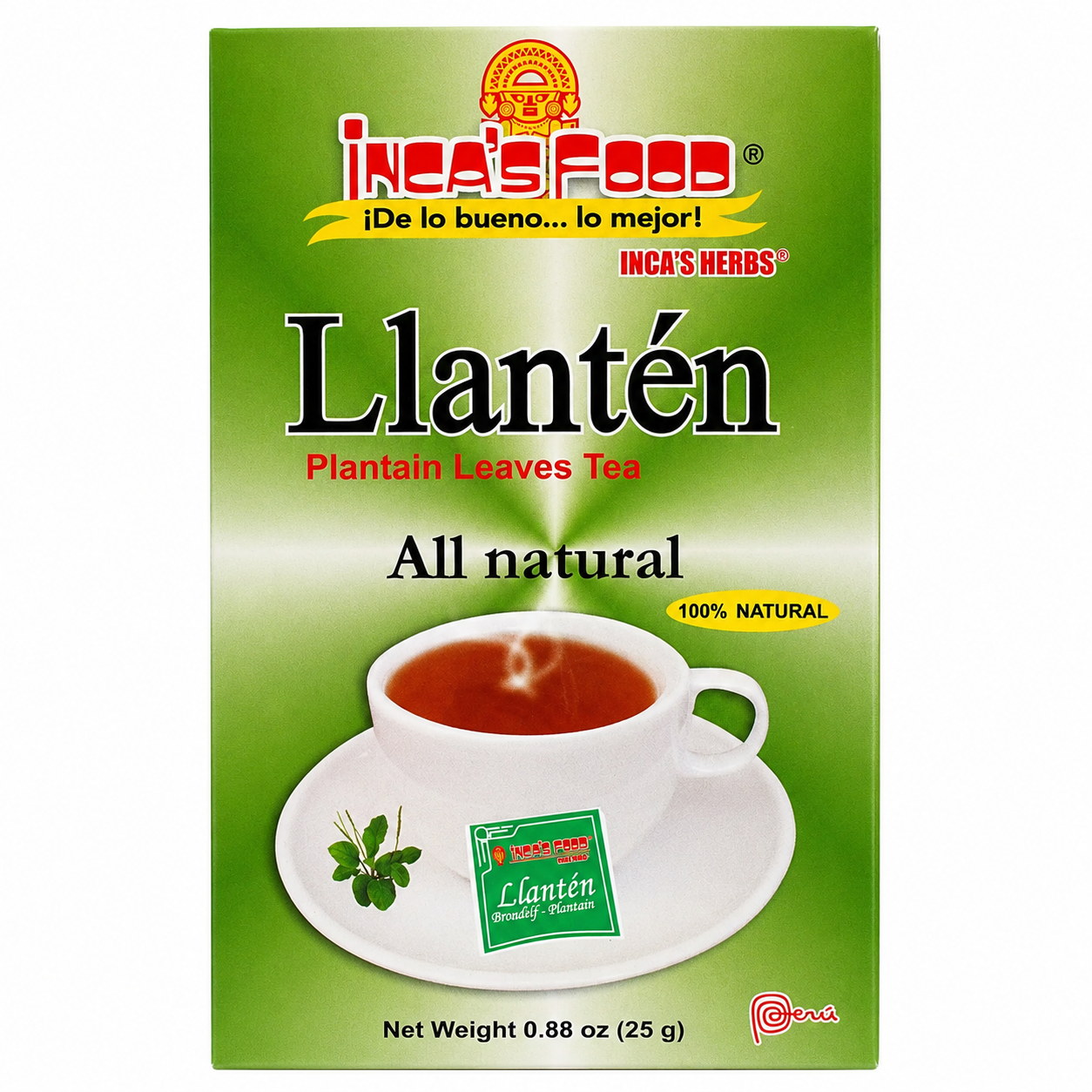 INCA S FOOD TE DE LLANTEN 0.88 oz/ 25 g