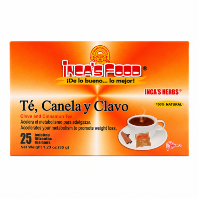INCAS FOOD TE CANELA Y CLAVO 1.23 oz/ 35 g