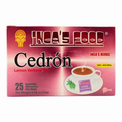 INCAS FOOD TE DE CEDRON CAJA 25 BOLSAS