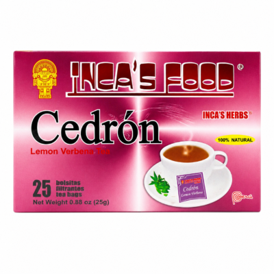 INCAS FOOD TE DE CEDRON CAJA 25 BOLSAS