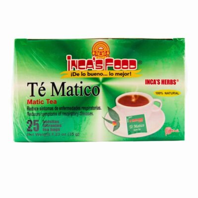 INCAS FOOD TE MATICO CAJA 25 BOLSAS