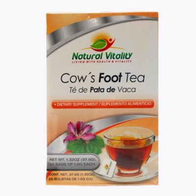 NATURAL VITALITY TE DE PATA DE VACA 1.32 Ooz/ 37.5 g
