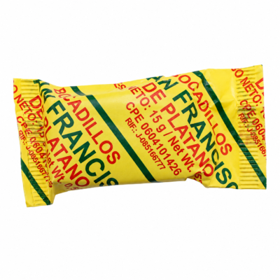 SAN FRANCISCO BOCADILLOS DE PLATANO  15 g