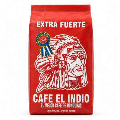 EXTRA FUERTE CAFE EL INDIO BOLSA 16 oz
