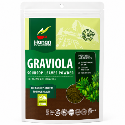 HANAN GRAVIOLA EN POLVO BOLSA 3.53 oz