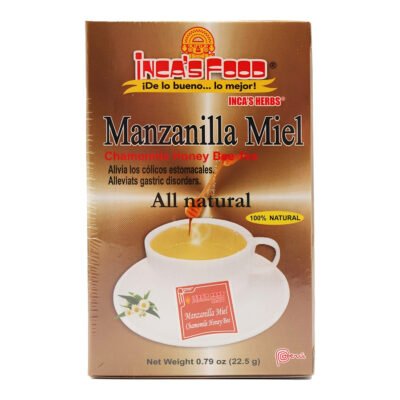 INCAS FOOD TE DE MANZANILLA/MIEL CAJA 0.79 oz