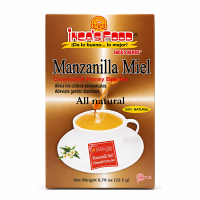 INCAS FOOD TE DE MANZANILLA/MIEL CAJA 0.79 oz