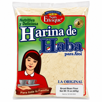 SAN ENRIQUE HARINA DE HABA BOLSA 15 oz