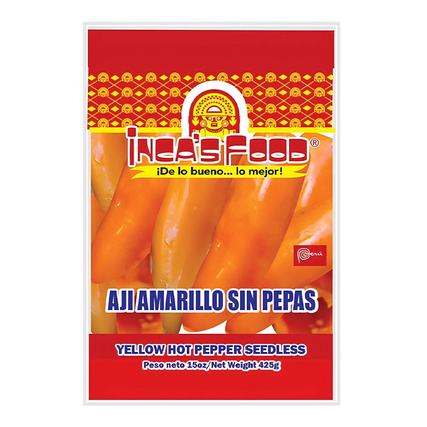 INCAS FOOD AJI AMARILLO S/PEPA CONGE BOLSA 15 oz