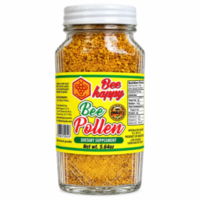 BEE HAPPY BEE POLLEN SUPLEMENTO FRASCO 5.6 oz