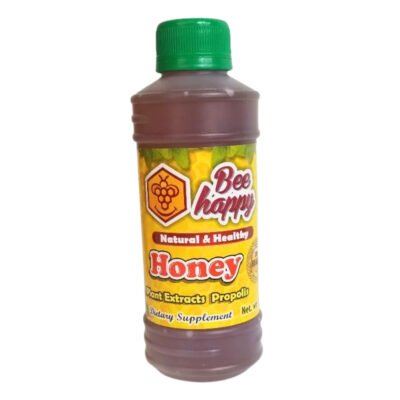 BEE HAPPY JARABE DE MIEL CON PROPOLEO BOTE 12 oz