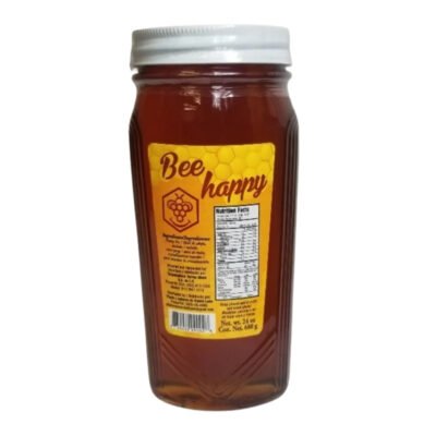 BEE HAPPY MIEL DE ABEJA BOTE 24 oz