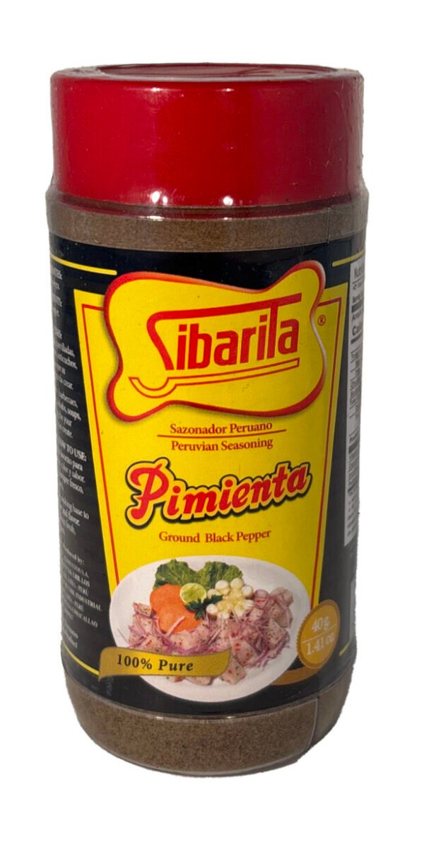 SIBARITA PIMIENTA SAZONADOR FRASCO 2.41 oz