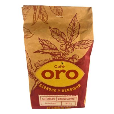CAFE ORO MOLIDO BOLSA 16 oz