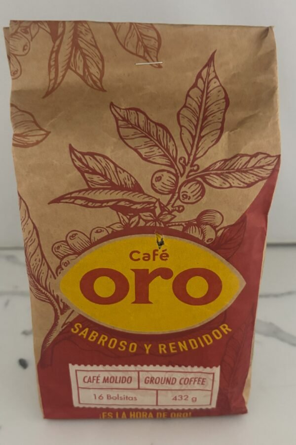 CAFE ORO MOLIDO BOLSA 16 oz