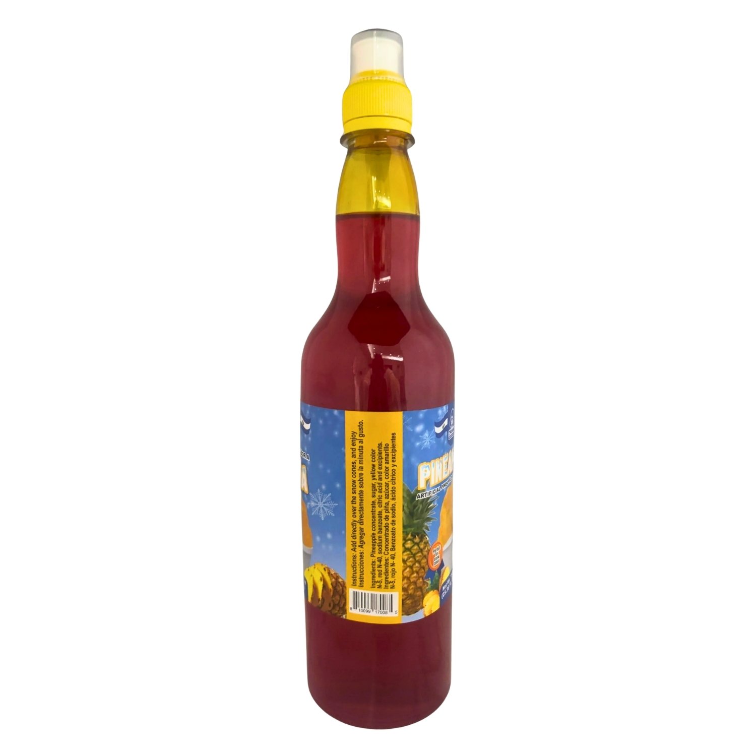 CAROLINAS JARABE SABOR PINA BOTELLA 25.4 oz - Image 2
