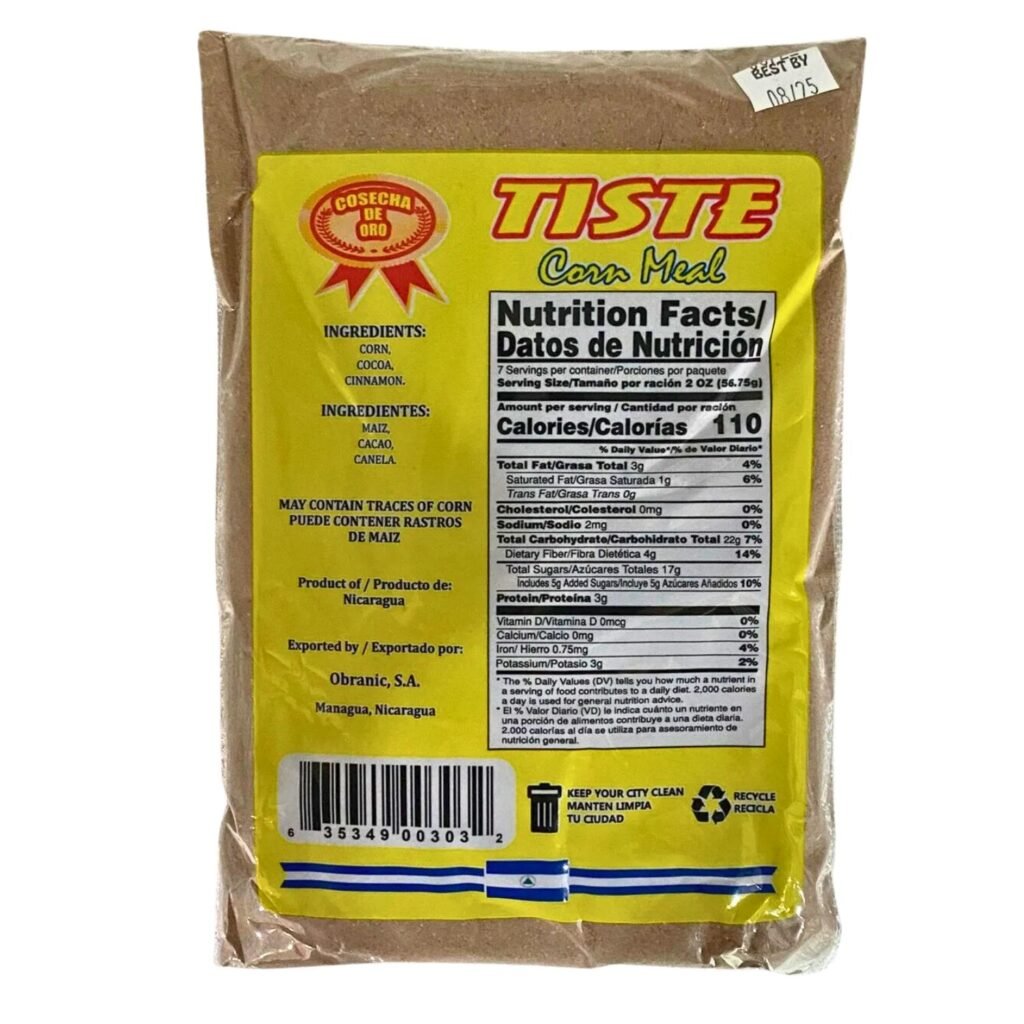 Tiste COSECHA DE ORO TISTE BOLSA 14 oz - Tiendas Guanaco