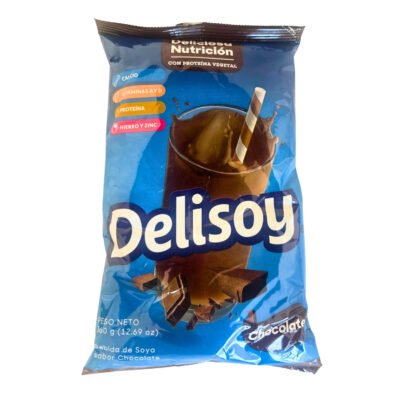 DELISOY BEBIDA DE SOYA CHOCOLATE BOLSA 12.69 oz