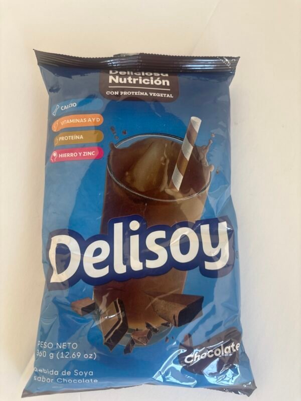 DELISOY BEBIDA DE SOYA CHOCOLATE BOLSA 12.69 oz