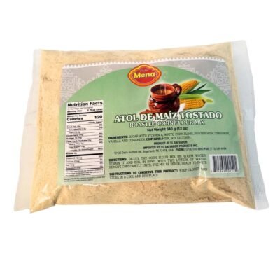 DOÑA MENA ATOL DE MAIZ TOSTADO BOLSA 12 oz