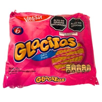GLACITAS SABOR FRESA BOLSA 6.7 oz