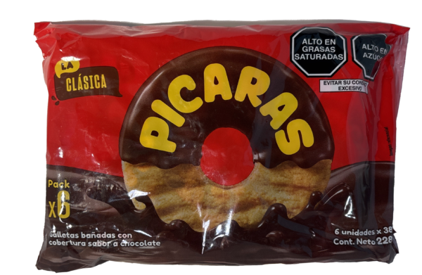 LA CLÁSICA GALLETAS PICARAS BOLSA 8 oz