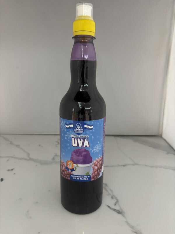 CAROLINAS JARABE SABOR UVA BOTELLA 25.4 oz