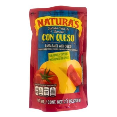 NATURAS SALSA DE QUESO BOLSA 7 oz