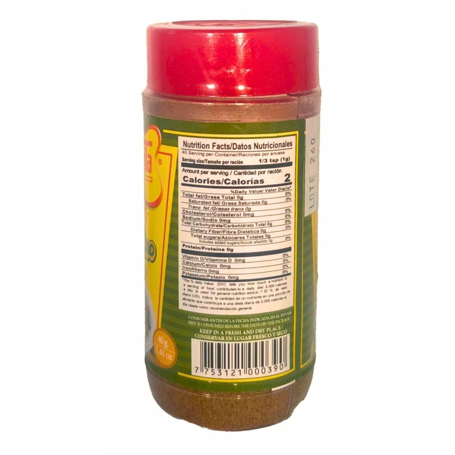 SIBARITA COMINO SAZONADOR FRASCO 2.41 oz - Image 2
