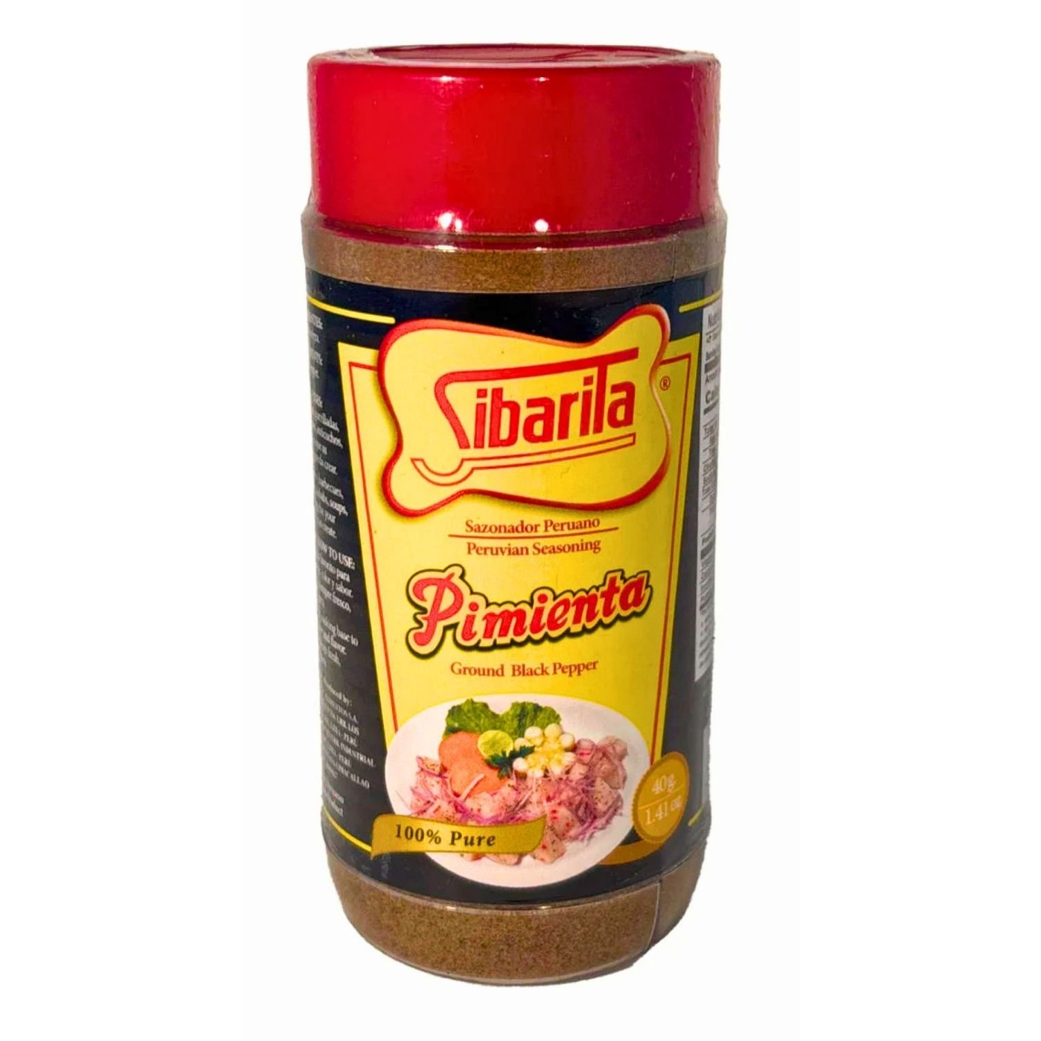 SIBARITA PIMIENTA SAZONADOR FRASCO 2.41 oz