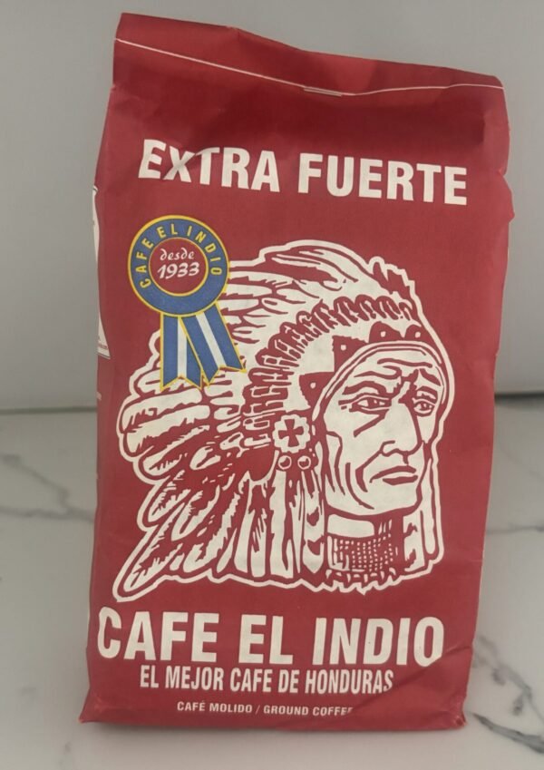 EXTRA FUERTE CAFE EL INDIO BOLSA 16 oz x