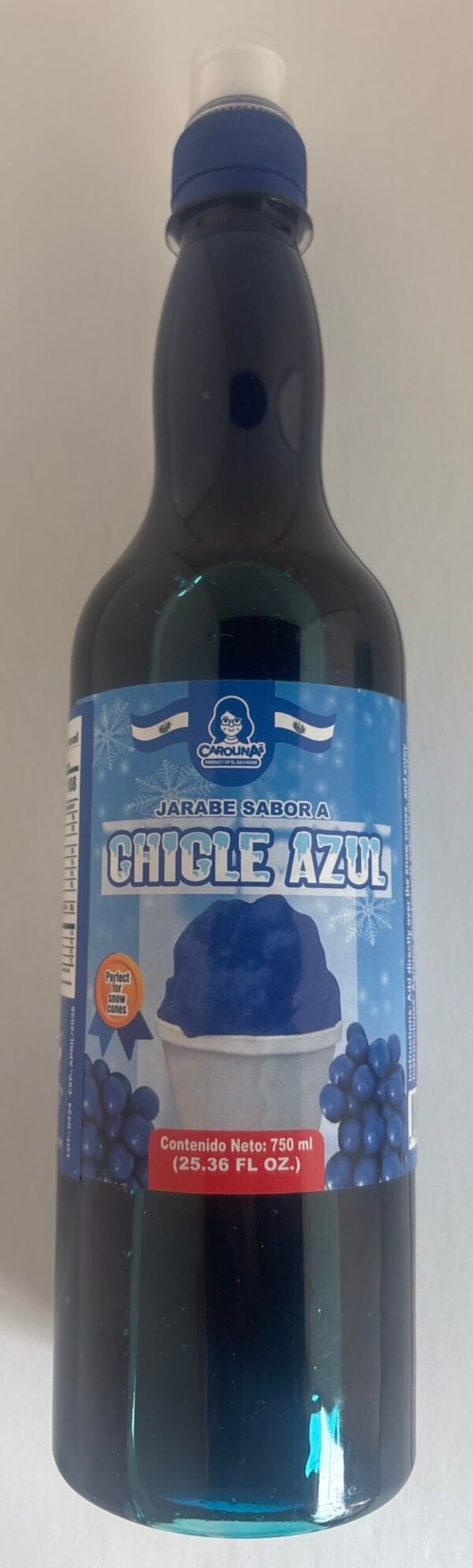 CAROLINAS JARABE SABOR CHICLE BOTE 25.4 oz