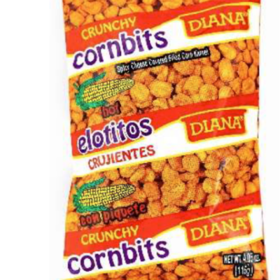 DIANA SNACK ELOTITOS PICANTES BOLSA 4.3 oz