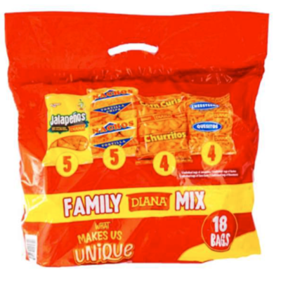 DIANA FAMILY MIX MULTIPACK BOLSA 18 UNI