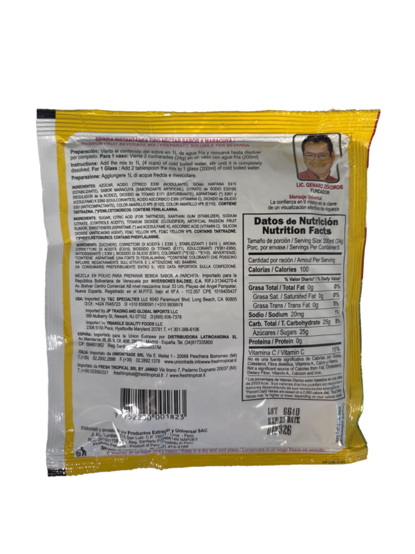 UNIVERSAL GELATINA DE FRESA BOLSA 5.3 oz - Image 2