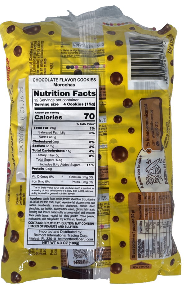 NESTLE GALLETAS MOROCHAS BOLSA 6 UNI - Image 2