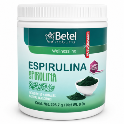BETEL ESPIRULINA POLVO BOTE 8 OZ