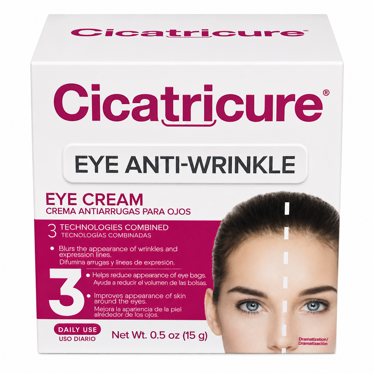 CICATRICURE CREMA PARA CONTORNO OJOS CAJA