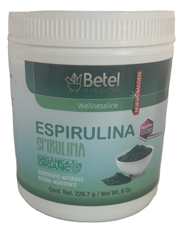 BETEL ESPIRULINA POLVO BOTE 8 OZ