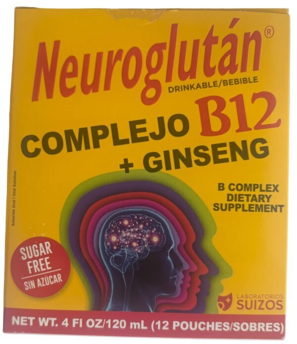 NEUROGLUTAN COMPLEJO B12 CAJA 12 VIALS