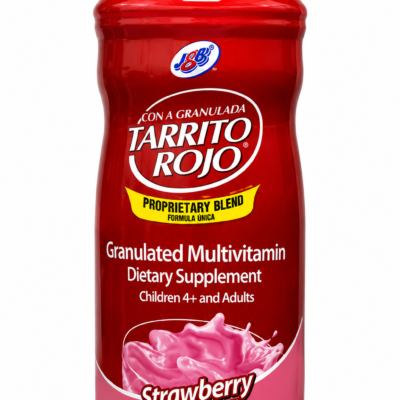 TARRITO ROJO KOLA GRANULADA DE FRESA BOTE 11.5 oz