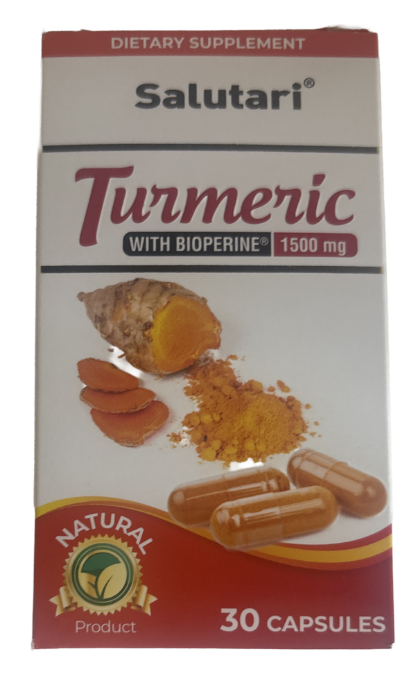 SALUTARI SUPLEMENTO DE CURCUMA CAJA 30 CAPS