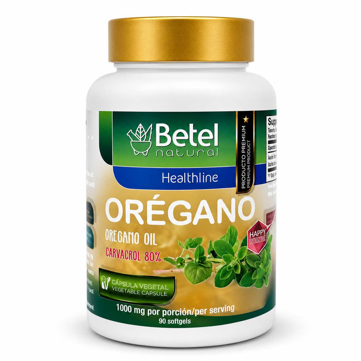 BETEL OREGANO SOFTGEL BOTE 90 caps