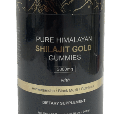 PURE HIMALAYAN SHILAJIT GOLD GUMMIES BOTE 8.46 oz